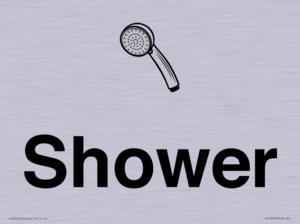 Dementia Shower sign